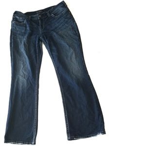 Silver Suki Style Jeans Size 18